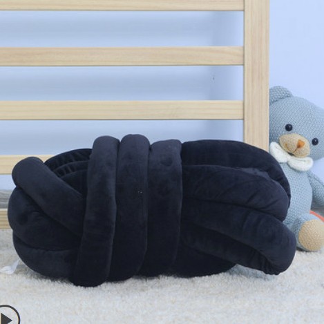 Picture of Designer fashion brand wedding 5cm thick flannel thread crib bumper strip 5cm bed circumference filling core cotton bed diy