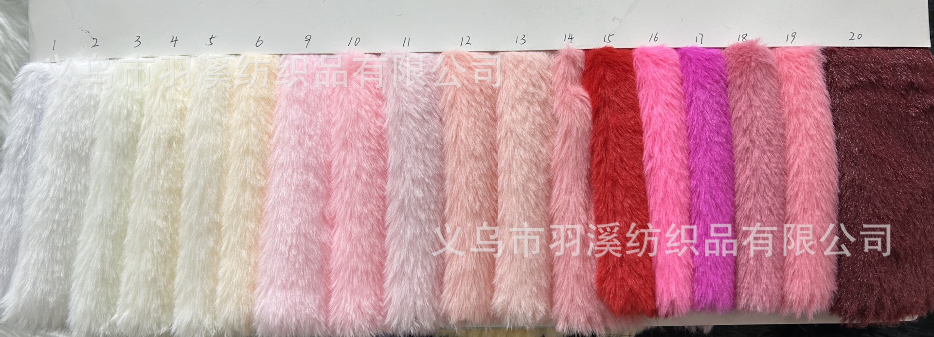 Picture of Imitation Rex Rabbit Hair Encryption 10mm Solid Color Hair-free Doll Soft DIY Plush Doll Hair Ring Plush Toy