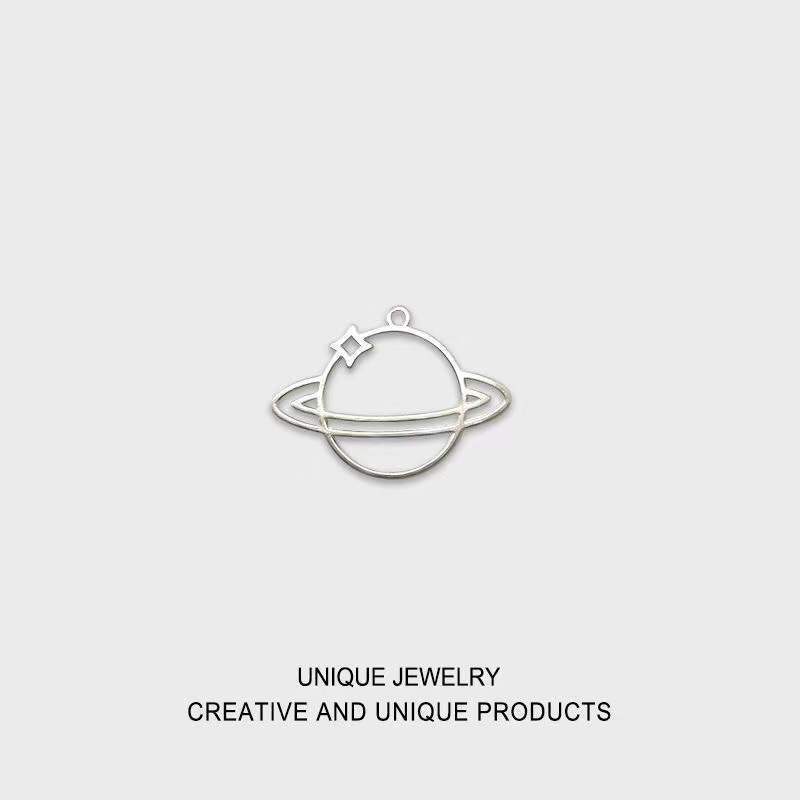 Picture of Cartoon Universe Hollow Star Keychain Small Round Brand All-match Key Chain School Bag Hanging Accessories