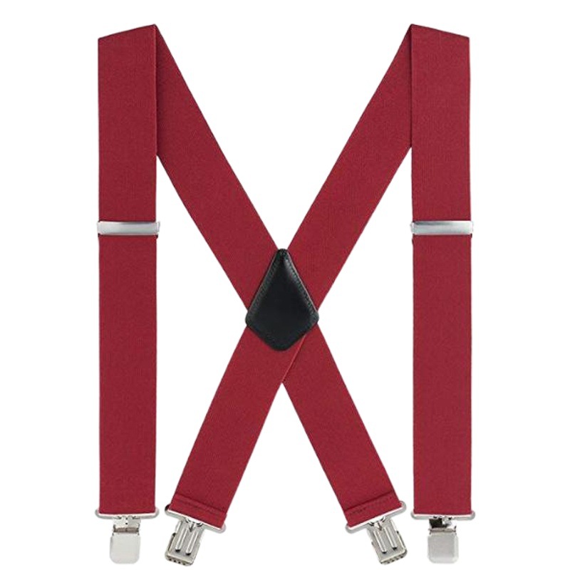Cross mirror e-commerce men's strap clip widened 5.0cm suspenders adult men's work strap clip men's strap