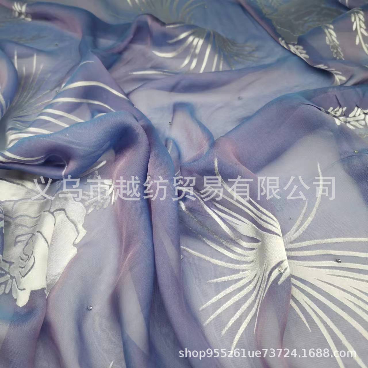 Picture of Phantom Mulberry Silk Blossom Silk Narrow Silk Shirt Skirt Fabric