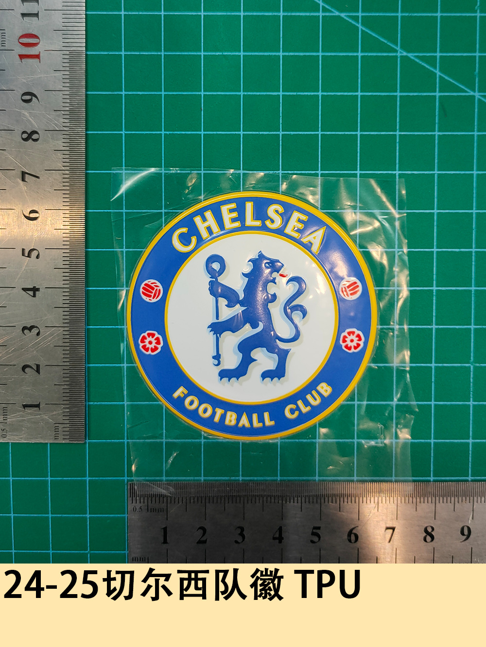 24-25 Chelsea team logo TPU jersey number letter number heat transfer map jersey jersey supplies