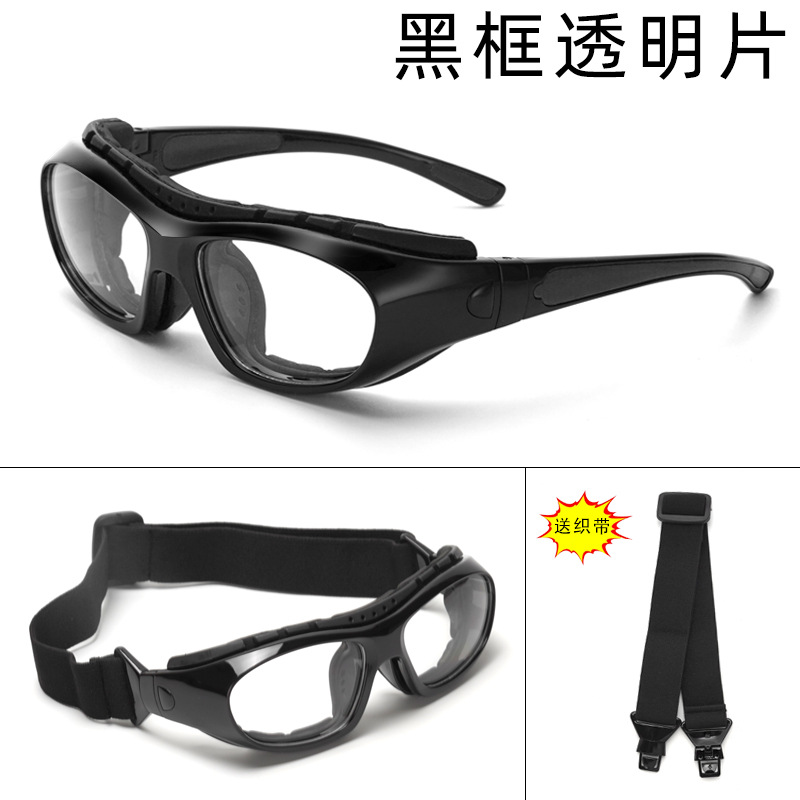 Picture of in stock new 013 anti-impact anti-collision basketball football eye protection sports glasses protective glasses can be equipped with myopia