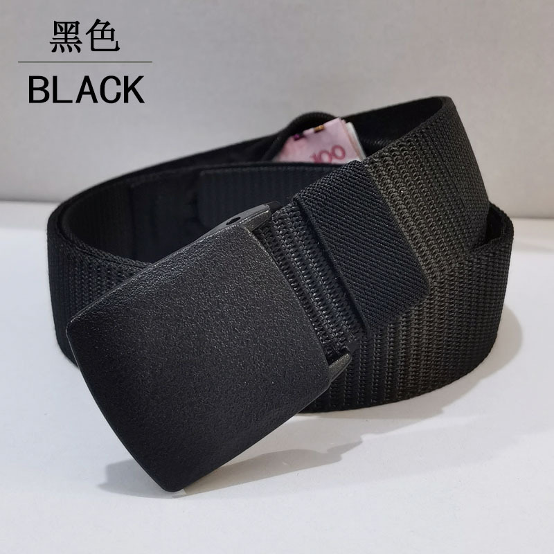 Picture of [Cross-border hot selling] outdoor travel canvas money hiding artifact tactical belt nylon woven multifunctional wallet