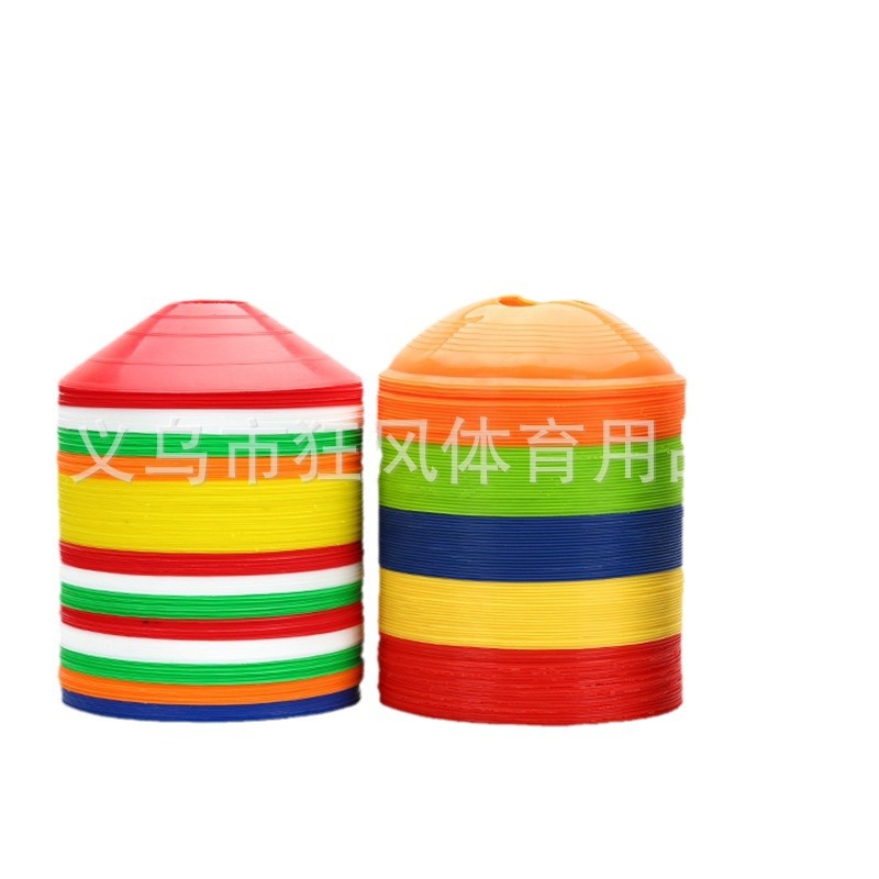 Picture of Factory Supply Football Road Sign Plate Marker Obstacle Sign Plate Professional Football Training Supplies
