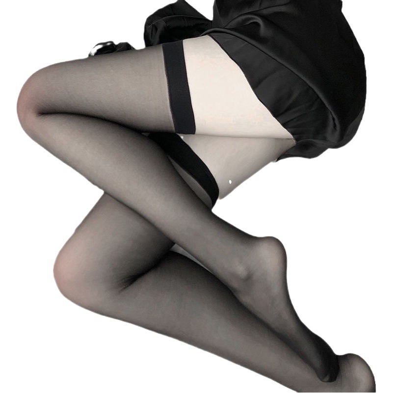 Sexy lingerie sexy black stockings lace suspender socks one-piece Garter open-end free off leggings combination