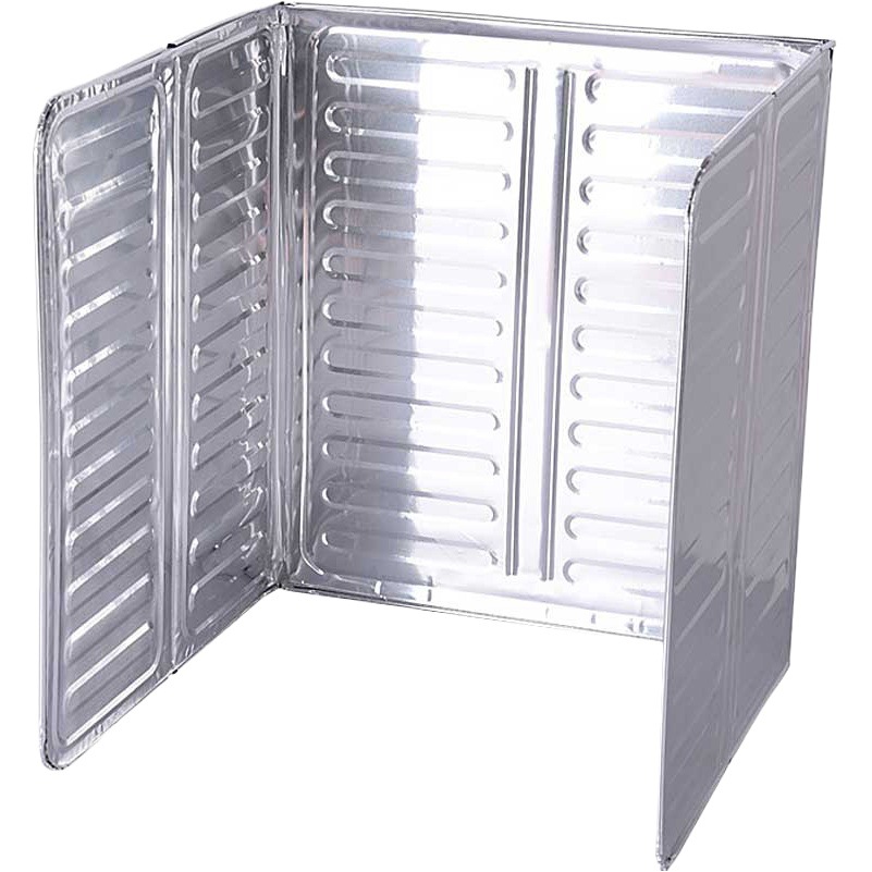 Factory direct creative kitchen aluminum foil stove oil baffle folding cooking heat insulation splash oil baffle