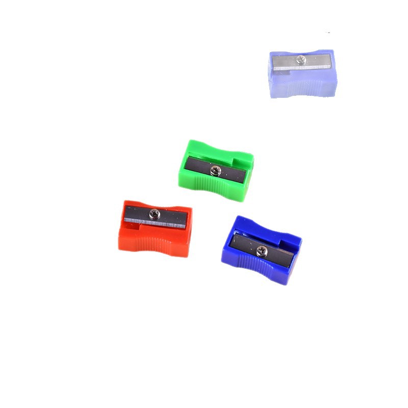 Picture of Single Hole Small Square Pencil Sharpener Small Pencil Sharpener Pencil Sharpener Primary School Student Stationery Wholesale Kindergarten Small Prizes