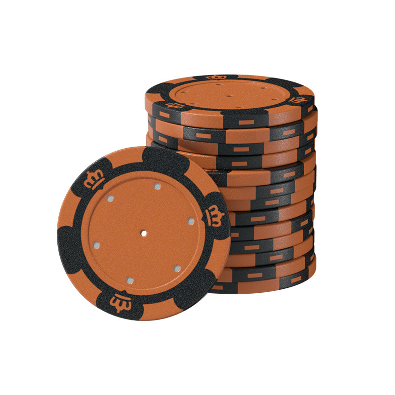 Picture of Blank chip coins, crown clay chip points, concert support images, customizable, no face value chip coins