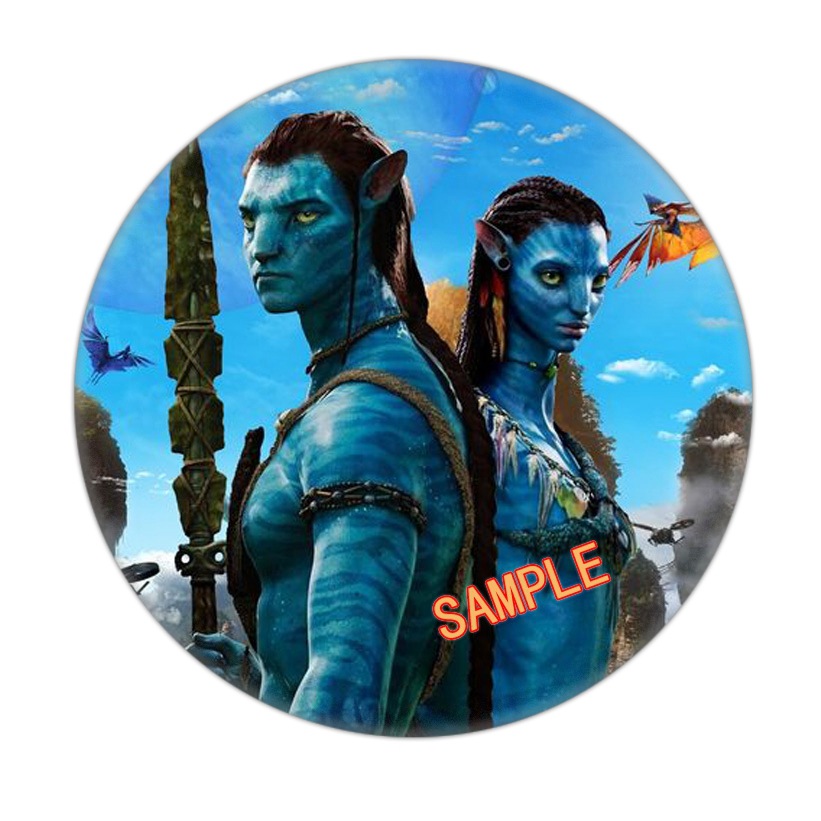 Picture of New Avatar 2 Movie Surrounding Badge Yum Tinplate Brooch 1-36
