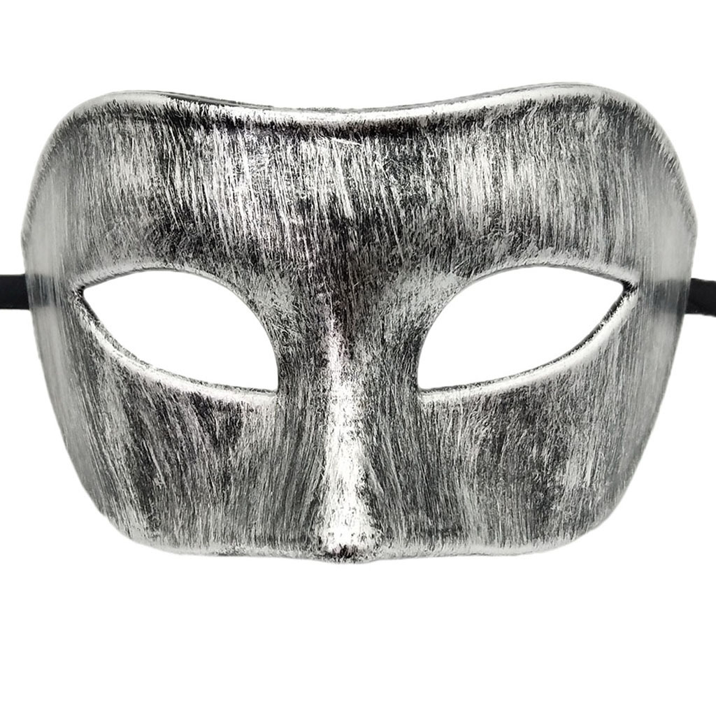 Picture of Men's Masquerade Mask Halloween Ghost Festival Carnival Roman Flathead Mask Show Party Party