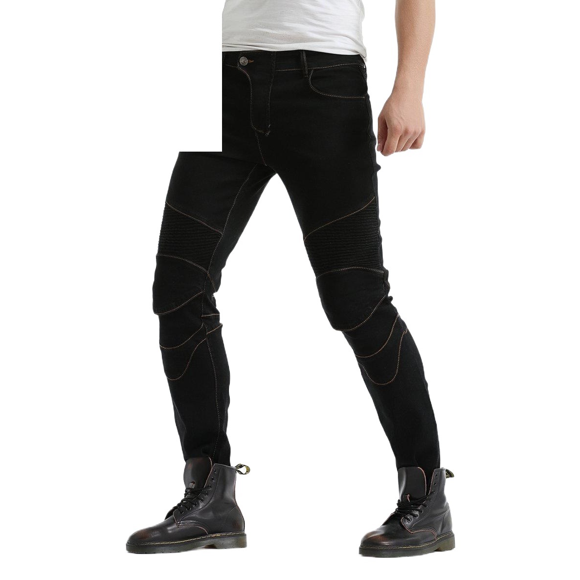 VOLERO motorcycle riding jeans men's straight motorcycle pants with cover straight slim racing Denim pants