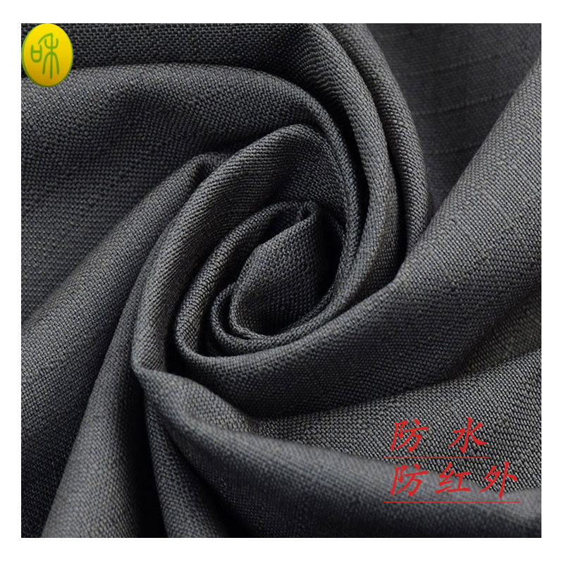 Wholesale cotton brocade dark gingham field clothing outdoor clothing special uniform fabric waterproof anti-infrared