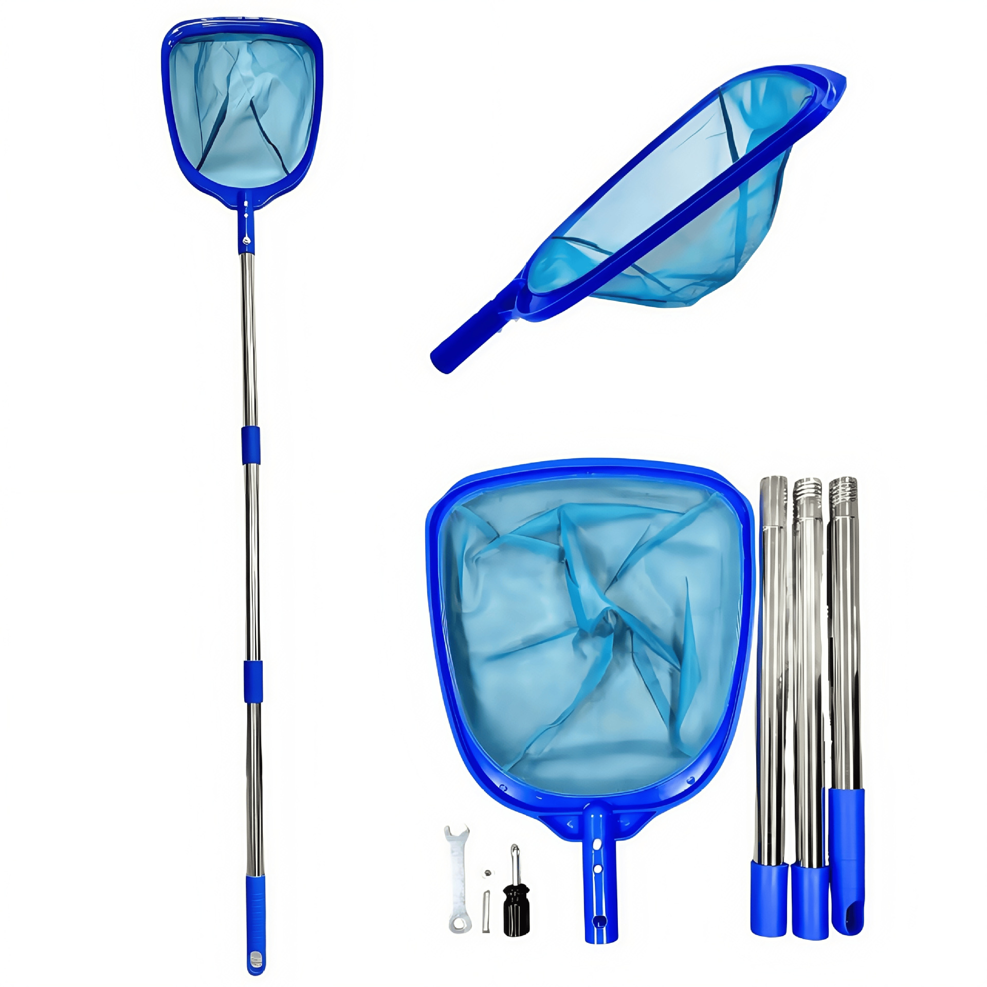 Swimming Pool Cleaning Net Stainless Steel Cleaning Net Swimming Pool Fish Pool Deep Water Fishing Net Amazon Gardening Tools