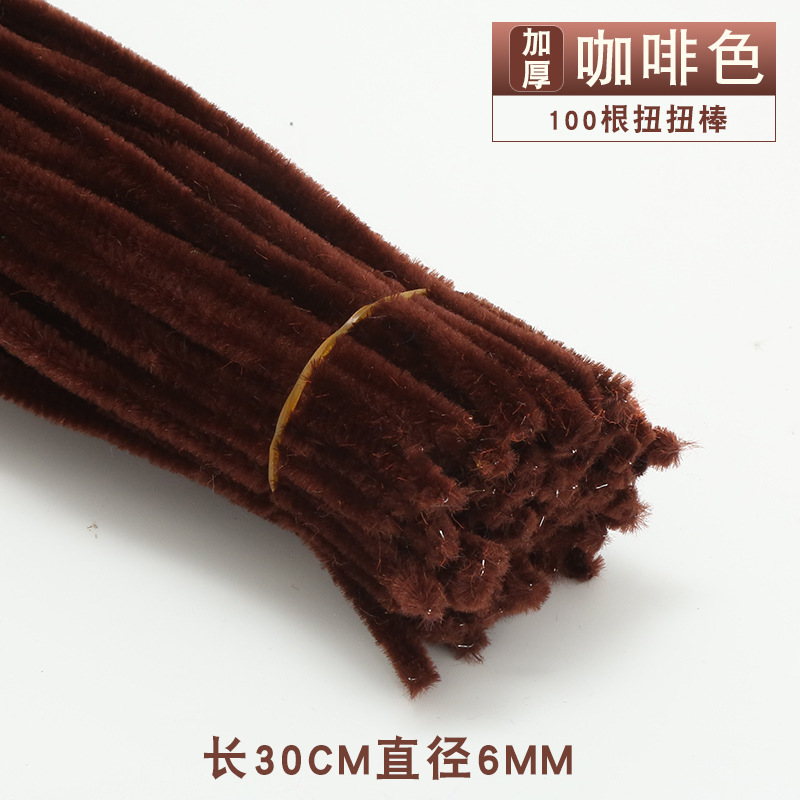 Picture of Thickened Ultra-Dense Twist Rod, Hair Root Strip, Children's DIY DIY Material Pack, Prevents Color Loss and Shedding