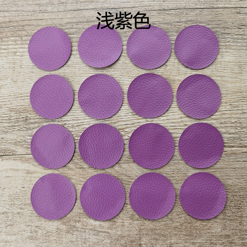Picture of Wholesale Self-Adhesive Pebbled Leather Patch Fabric Leather Sofa Car Seat Ktv Smoke Hole Round Repair