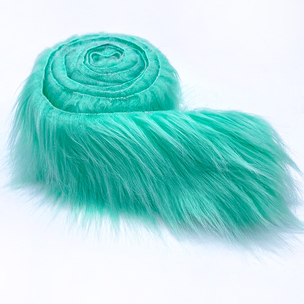Picture of Spot Wholesale Christmas Tree Skirts Solid Color Plush Strips Home Decoration Washed Plush Strips Clothing Shoes and Hats Accessories Accessories