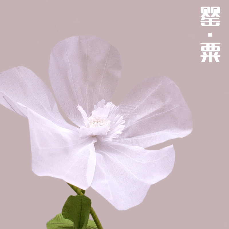 Picture of Large Artificial Poppy Flower Wall Decoration for Wedding Aisle, Window Display, and Festive Atmosphere