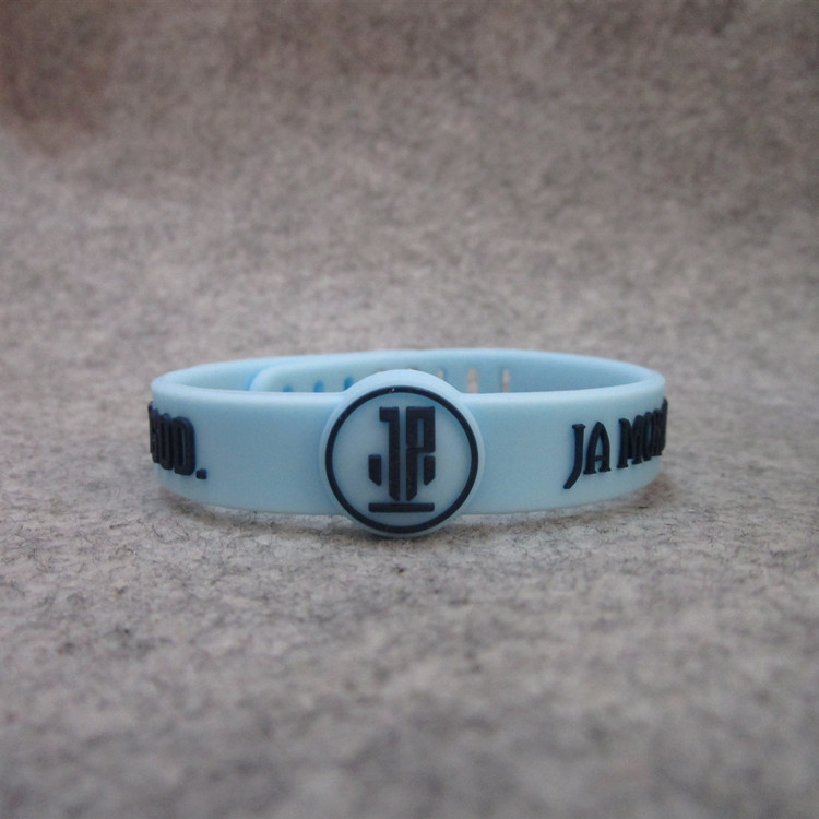 Picture of Basketball Star Grizzly Bear No. 12 Morant Sports Adjustable Bracelet Silicone Wristband Fans Gift Couple Jewelry