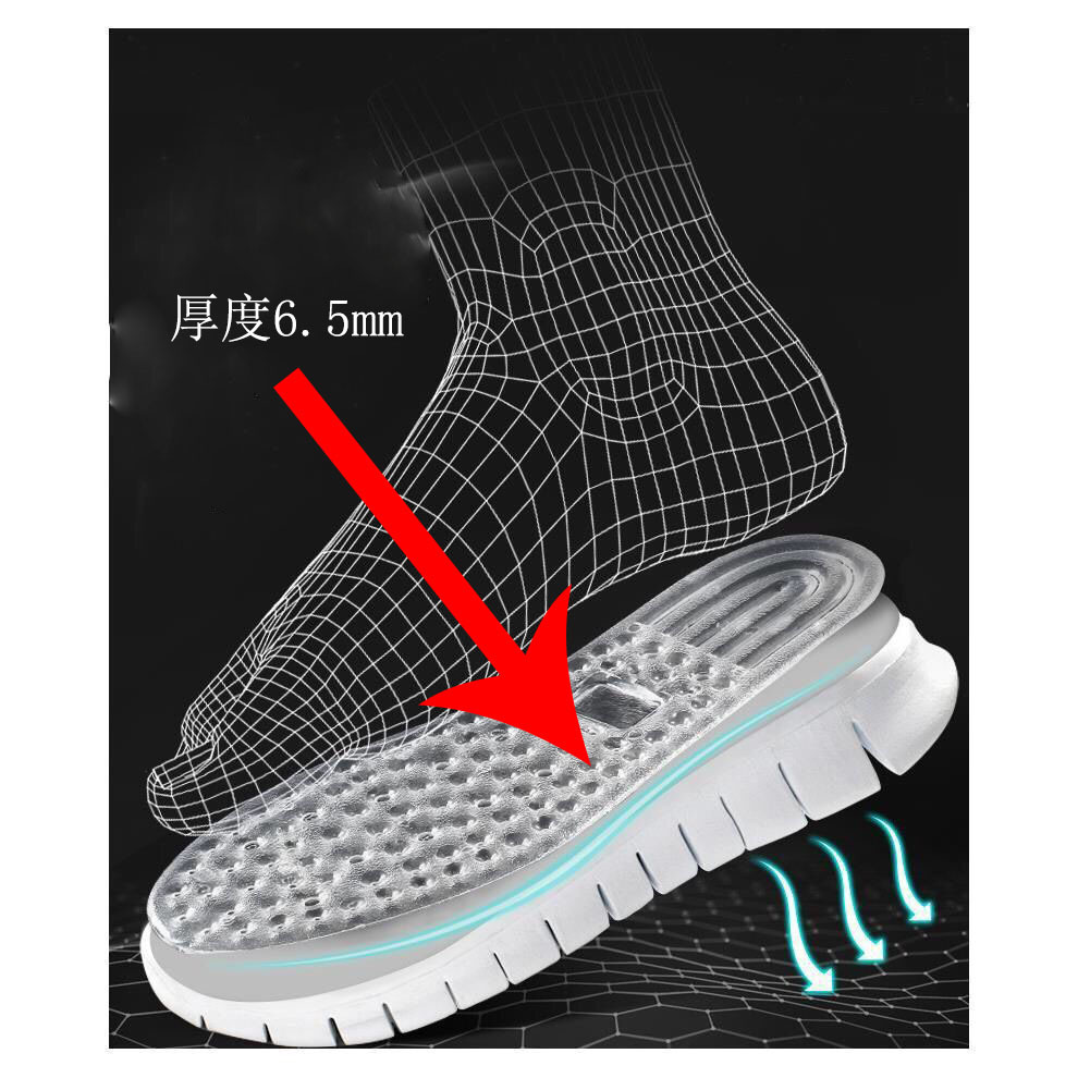 Picture of Outdoor Sports Air Cushion Insole for Men and Women Air Cushion Shock Absorbing TPU Inflatable Insole Standing Sports Inflatable Insole