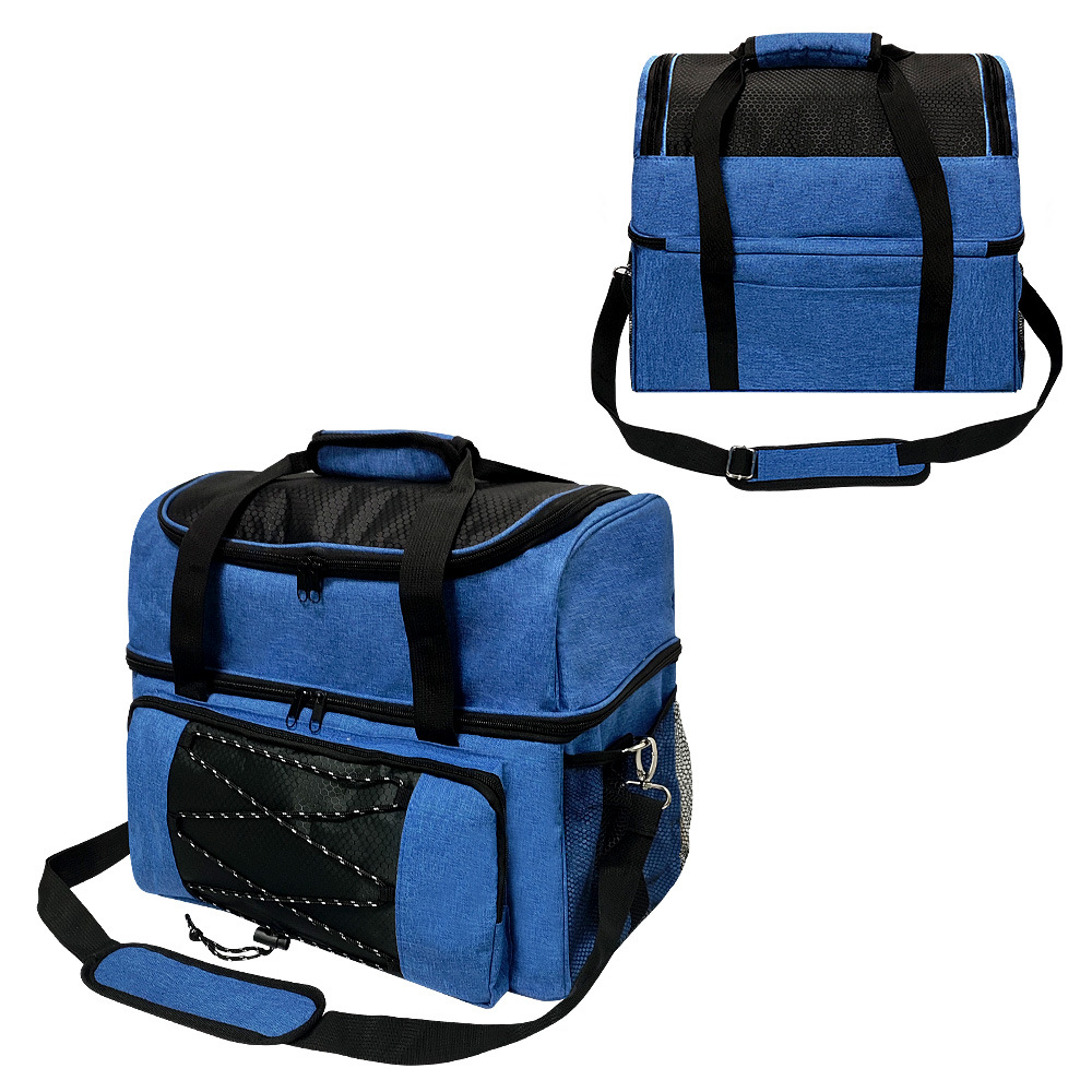 Manufacturer in stock large capacity can hold two Bowling handbag sneakers backpack Bowling tote bag