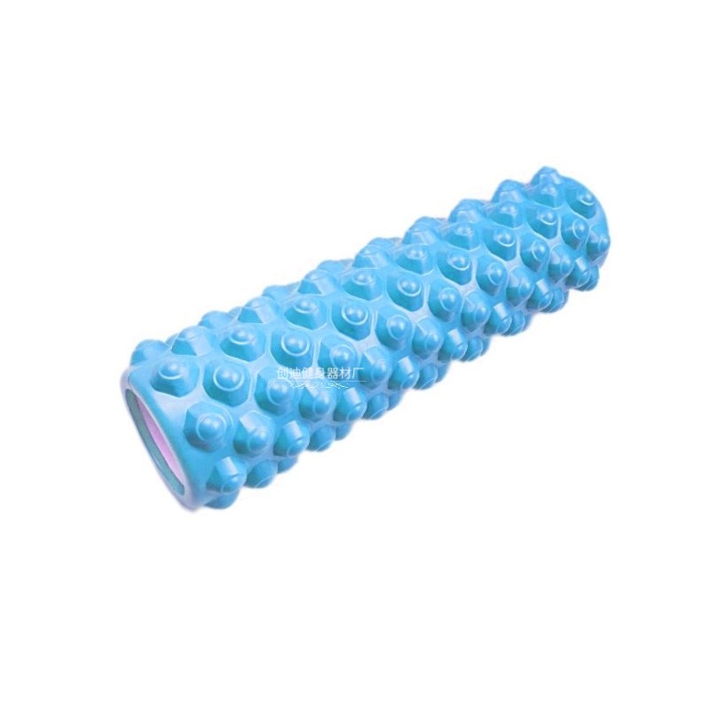 Picture of EVA hollow yoga column 45cm extended foam shaft muscle relaxation massage stick roller Mace factory wholesale