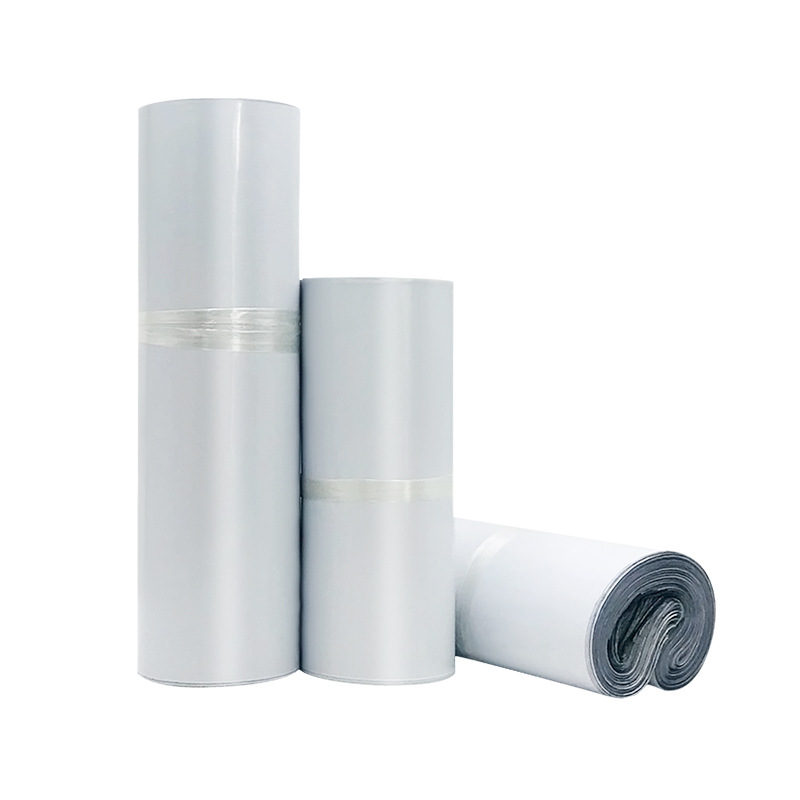 New material white express bag wholesale production thick large waterproof express packing bag cross-border express bag