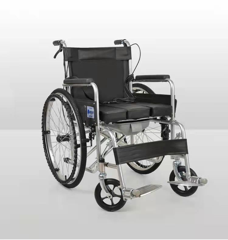 Colie manual wheelchair elderly self-service lightweight folding wheelchair portable disabled manual walking moped manufacturer