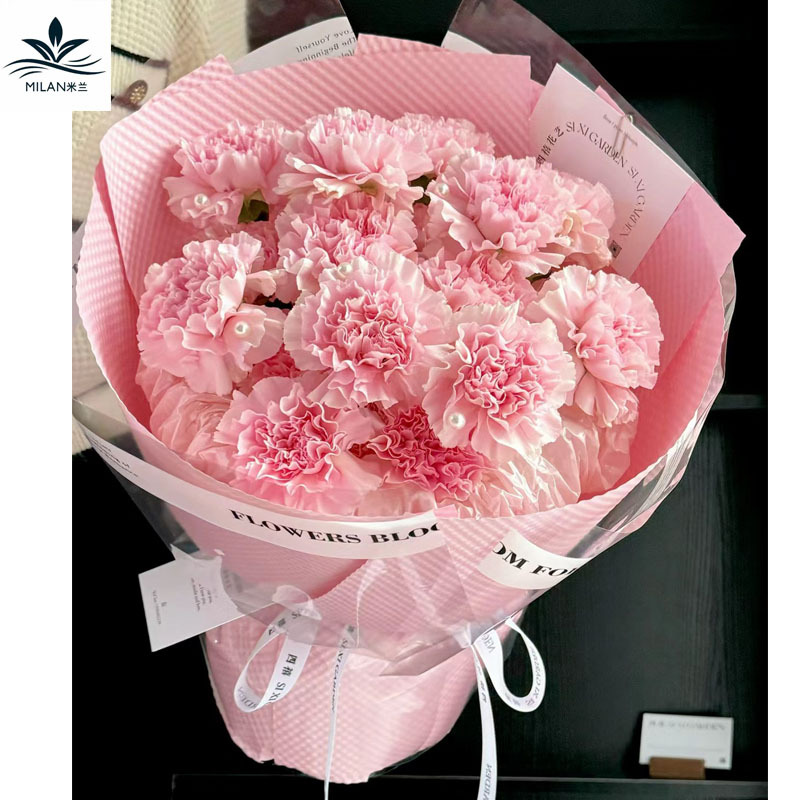 Mother's Day Fenghua Three-dimensional Embossment Paper Waterproof Kapok Wrapping Paper Flower Wrapping Paper Flower Art Handmade DIY Material