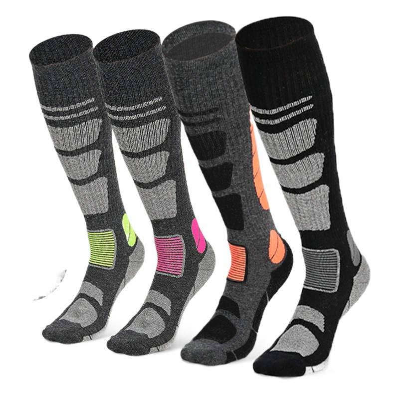 Cross Border Australia Autumn and Winter New Hiking Climber Socks Knee Merino Wool Socks Long Tube Ski Socks