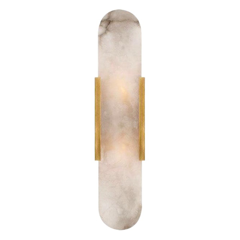 Hui Xin cross-border simple creative natural marble new wall lamp hardware bedside bedroom study designer wall lamp