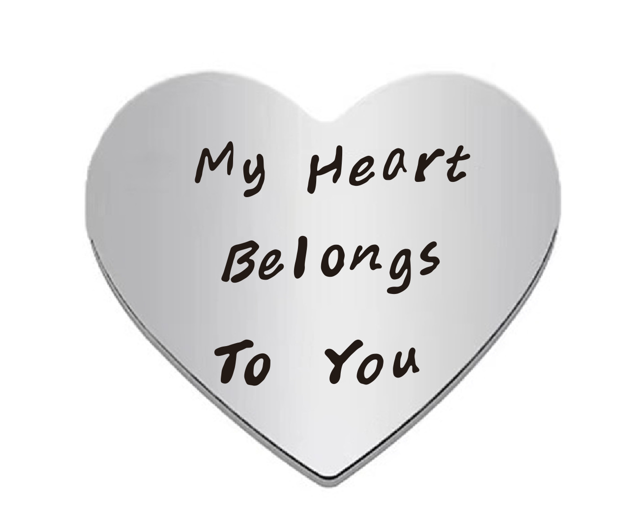 Picture of Cross-border hot-selling creative European and American stainless steel pocket lucky coins for male and female friends commemorative gifts lettering wholesale