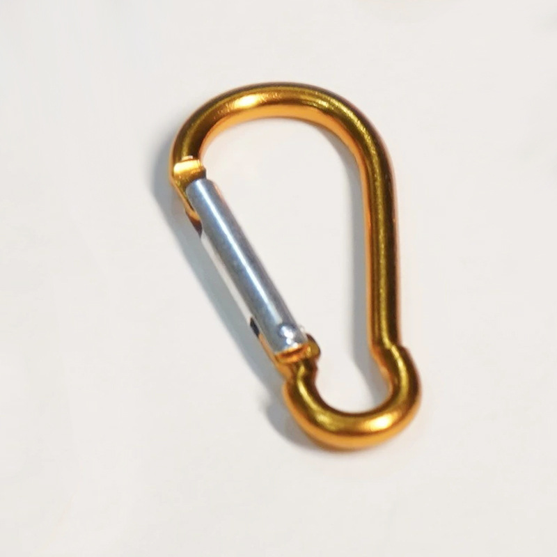 Picture of No.5 gourd buckle aluminum alloy spring mountaineering buckle mountain climbing backpack key chain outdoor quick hanging