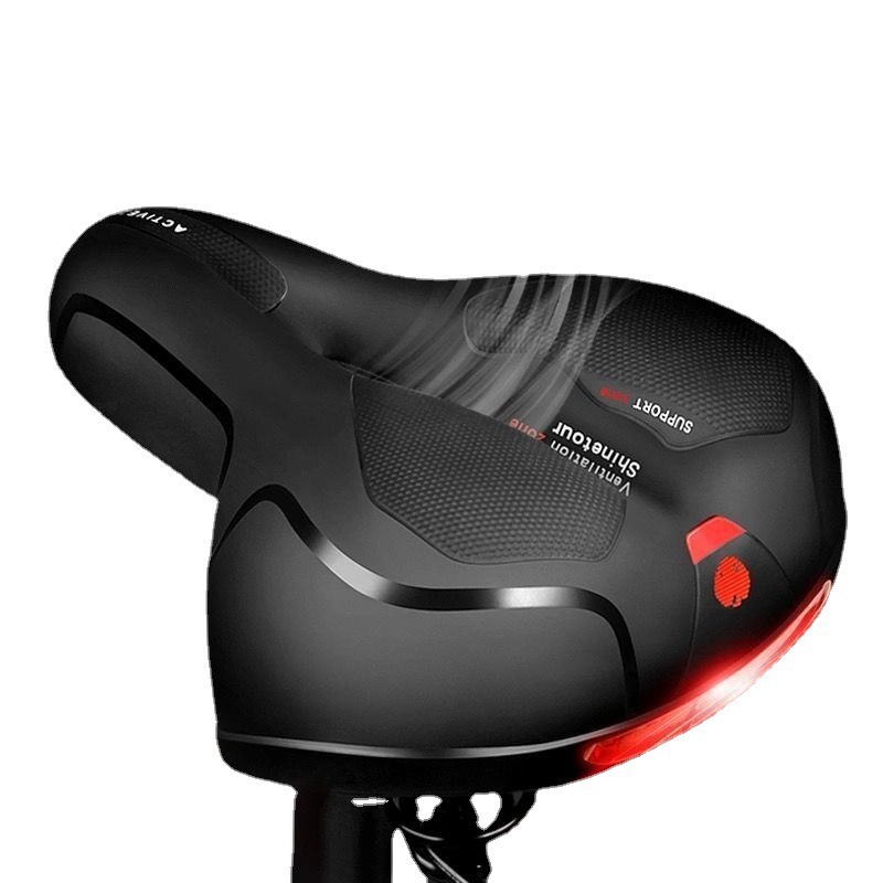 Bicycle saddle mountain bike cushion hollow big butt shock absorber ball hollow breathable universal seat