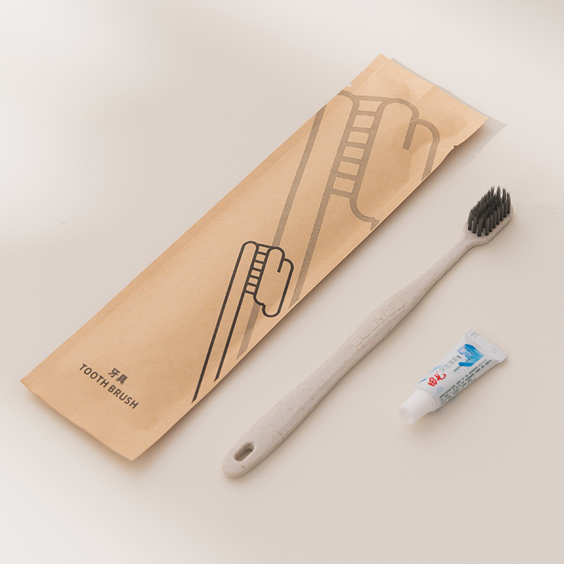 Picture of Hotel Special Hotel Toiletries Set Comb Disposable Toothbrush with Toothpaste Soft Hair Homestay Wholesale Customization