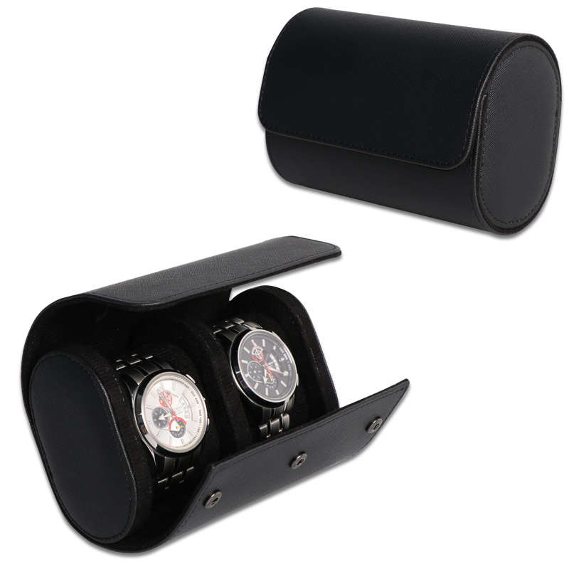 Picture of Watch Packaging Box to Store Sewing One/Two/Three-Pack Pu Leather Watch Leather Case with Custom Leather Bag