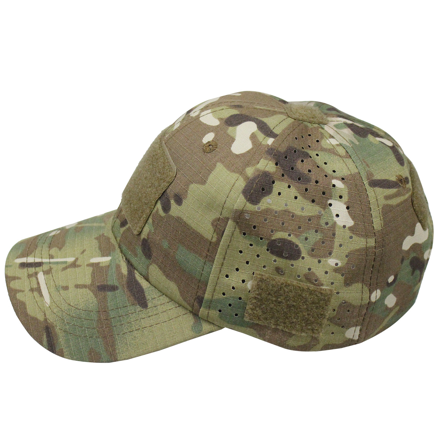 Picture of Outdoor Tactical Baseball Cap Men's Summer Camouflage Cap Mountaineering Sunshade Sun Protection Fishing Cap Velcro Net Hat