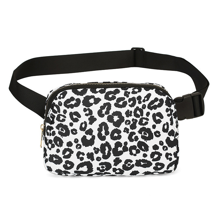 Picture of Amazon Outdoor Running Waist Bag Lulu Same Style Crossbody Bag Chest Bag for Men and Women Fashionable Nylon Waterproof Sports Waist Bag