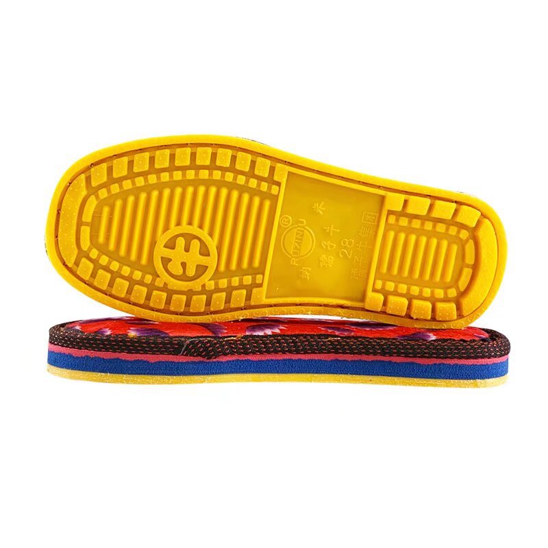 Picture of Non-slip sole insole for children and cattle genuine goods shoes sole acrylic thread ice thread hook shoes wool tendon slippers sole