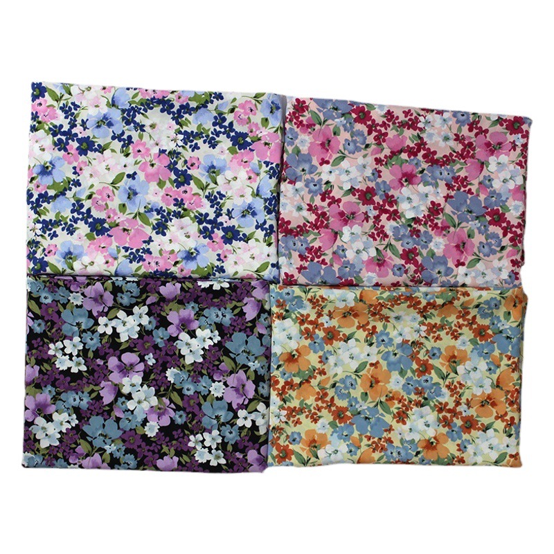 100D Four-Way Stretch Printed Woven Polyester Fabric Shirt Chiffon Dress Fabric Autumn New Four-Way Stretch Fabric
