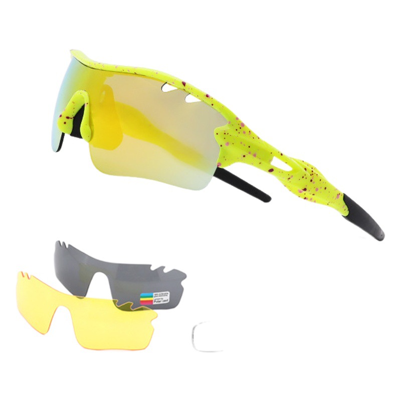 Cross-border children's polarized glasses cool bicycle riding UV-proof outdoor sports sunglasses for boys and girls