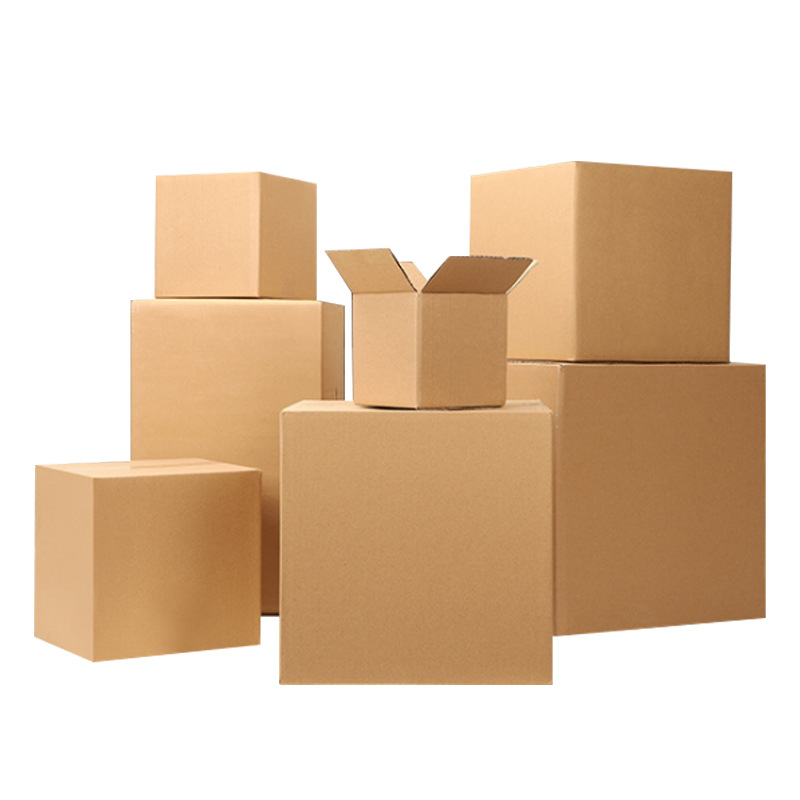 Picture of Square carton wholesale five-layer special hard half-height carton logistics moving large carton e-commerce express packing box