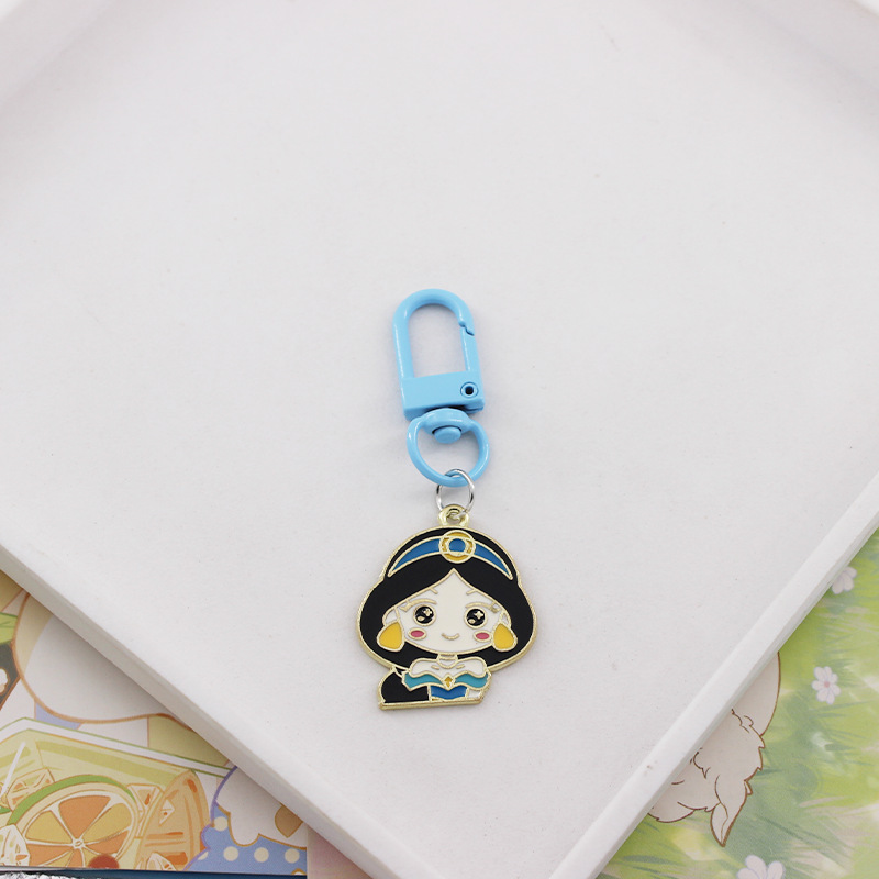 Picture of Princess Escape series Hua Mulan Elsa keychain Snow White AirPods bag key ring pendant