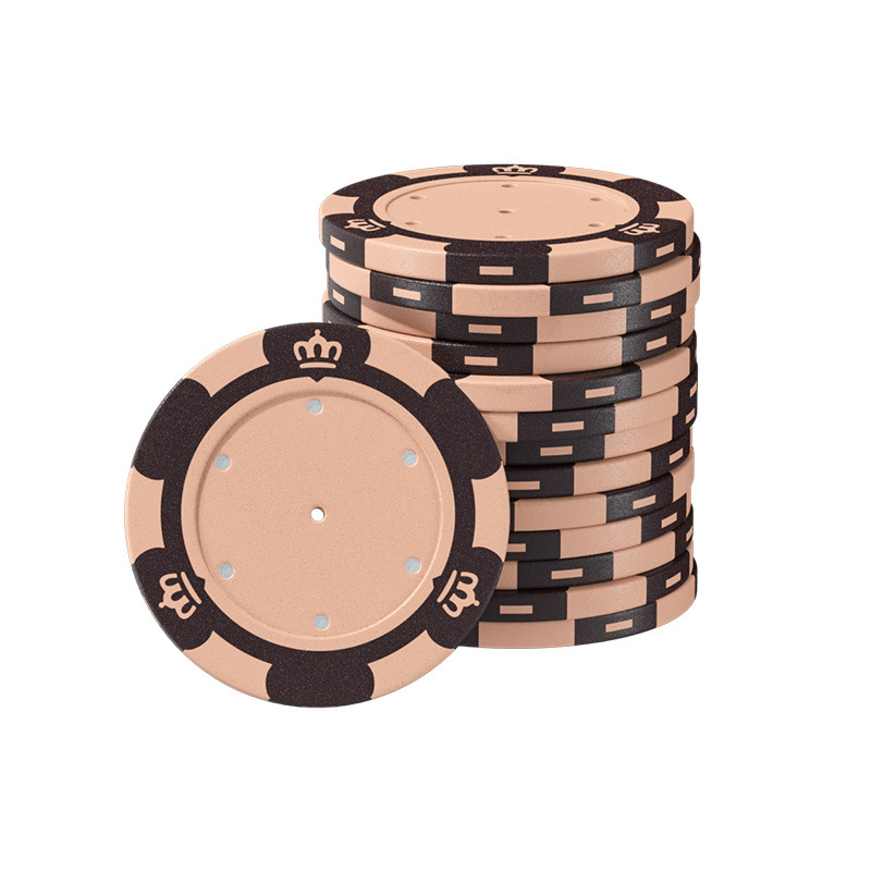 Picture of Blank chip coins, crown clay chip points, concert support images, customizable, no face value chip coins