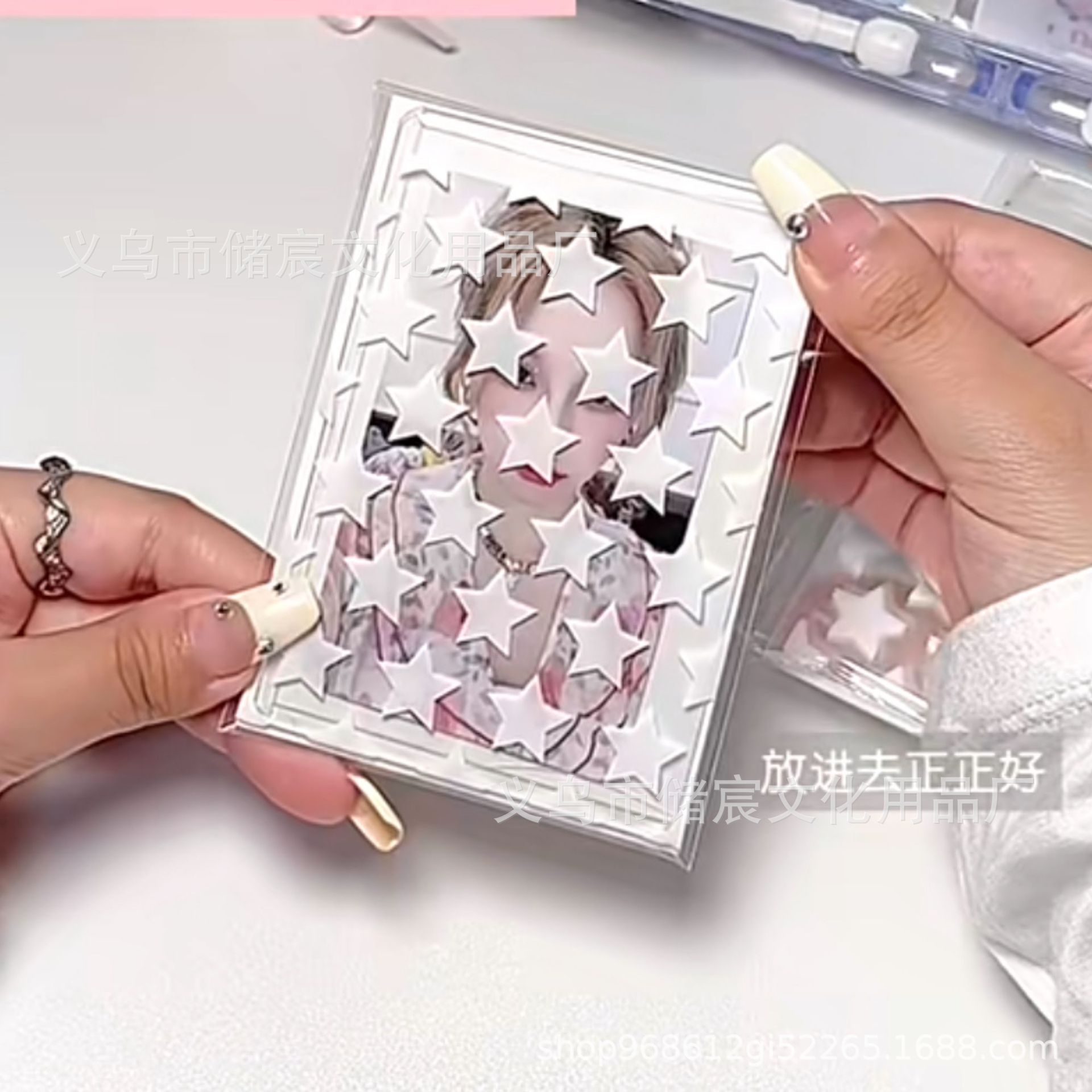 Picture of White A7 card-out cardboard White Card Quilt ins card-out packaging backboard card wholesale a7 cardboard 1.5mm