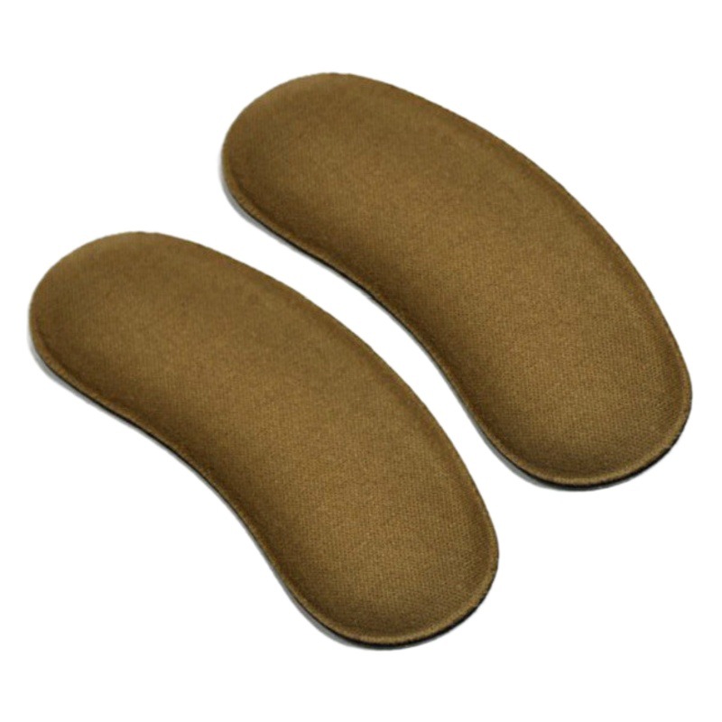 Thickened non-woven fabric anti-abrasion foot sponge heel stickers shoes half size pad to improve size a pair