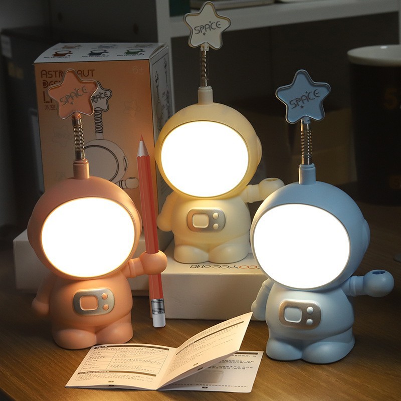 Picture of Creative cartoon rechargeable desk lamp learning students eye lamp kindergarten children Night Lamp bedside lamp gift wholesale