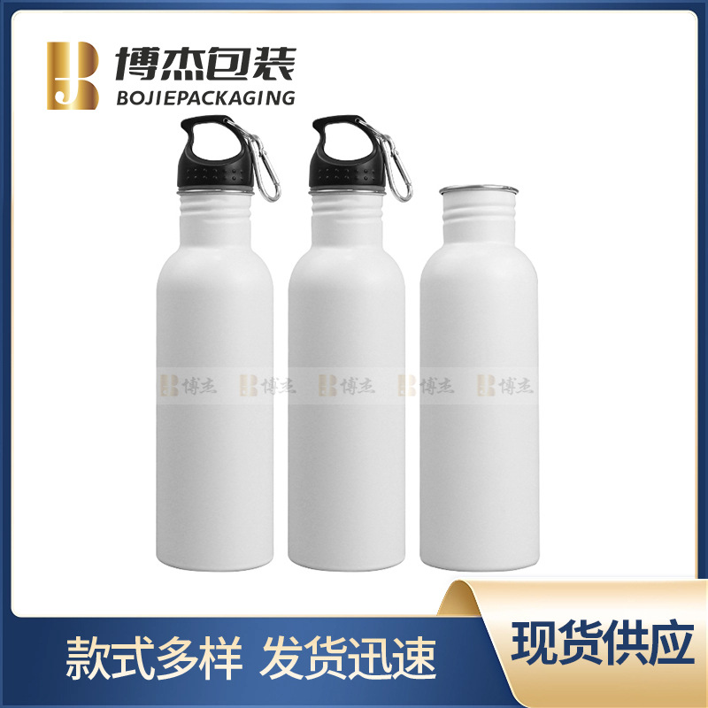 750ml American-Style Large-Mouth Aluminum Bottle with Heat Transfer Printing, Sports Water Bottle for Outdoor Cycling, Aluminum Water Bottle Specifically for Outdoor Cycling