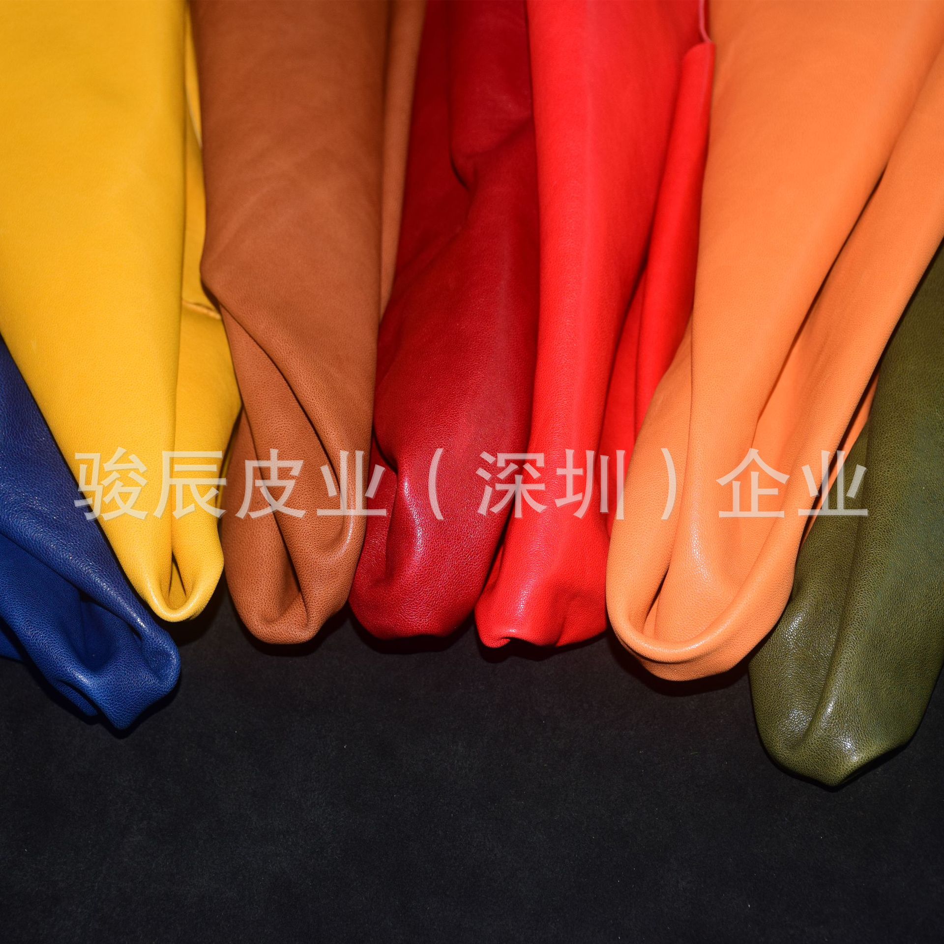 High-grade clothing sheepskin first layer vegetable tanned sheepskin bags handmade DIY sheepskin