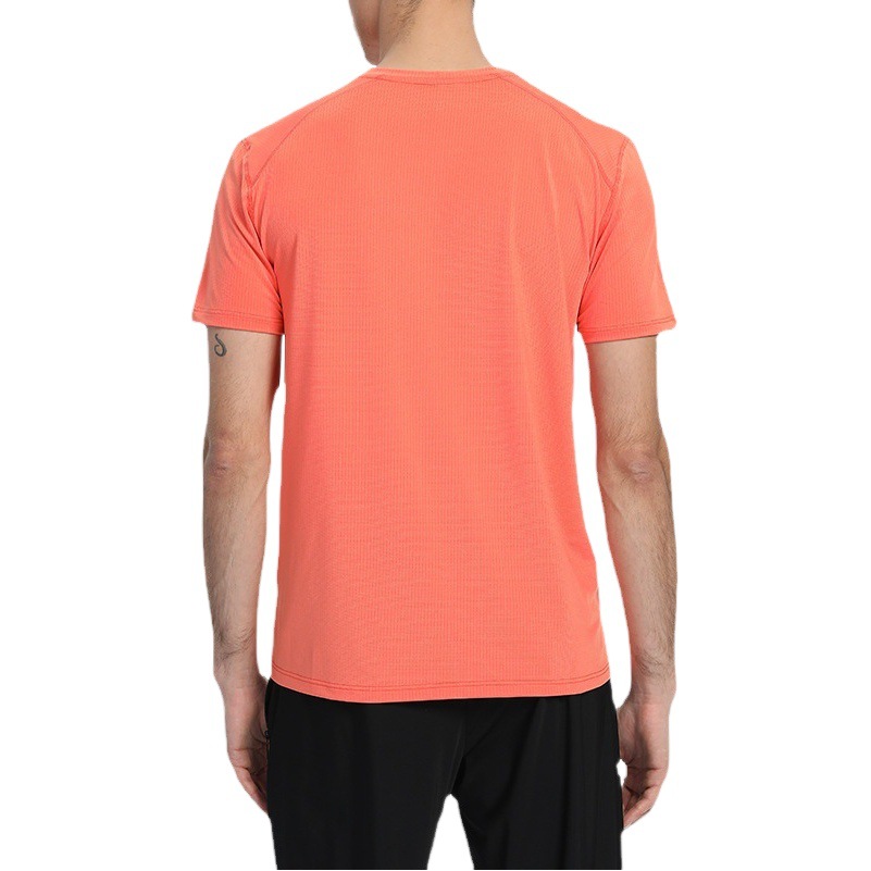 Quick-drying T-shirt Men's Half-sleeve Loose Breathable Ice Silk Top Fitness Running Quick-drying Clothes Sports Tight Short-sleeve Training